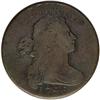 Image 1 : 1796 1C Draped Bust, Reverse of 1796. S-93, B-34, Low 1796[1C] Draped Bust, Reverse of 1796. S-93, B