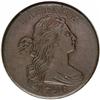 Image 1 : 1796 1C Draped Bust, Reverse of 1796--Improperly Clean 1796[1C] Draped Bust, Reverse of 1796. S-93, 