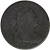 Image 1 : 1796 1C Draped Bust, Reverse of 1796. S-95. High R.5-- 1796[1C] Draped Bust, Reverse of 1796. S-95, 