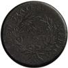 Image 2 : 1796 1C Draped Bust, Reverse of 1796. S-95. High R.5-- 1796[1C] Draped Bust, Reverse of 1796. S-95, 