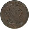 Image 1 : 1796 1C Draped Bust, Reverse of 1796 XF45 NGC. EAC gra 1796[1C] Draped Bust, Reverse of 1796. S-97, 