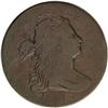 Image 1 : 1796 1C Draped Bust, Reverse of 1796. S-99, B-22, R.5. 1796[1C] Draped Bust, Reverse of 1796. S-99, 
