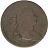 Image 1 : 1796 1C Draped Bust, Reverse of 1797 VG8 NGC. S-113, D 1796[1C] Draped Bust, Reverse of 1797. S-113,