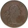 Image 1 : 1796 1C Draped Bust, Reverse of 1797 Fine 12 NGC. S-1 1796[1C] Draped Bust, Reverse of 1797. S-114, 