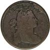 Image 1 : 1796 1C Draped Bust, Reverse of 1797. S-114, B-42, R.5 1796[1C] Draped Bust, Reverse of 1797. S-114,