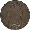 Image 1 : 1797 1C Reverse of 1797, Stems VF20--Obverse Damage--N 1797[1C] Reverse of 1797, Stems. S-136, B-7, 