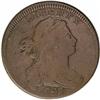 Image 1 : 1797 1C Reverse of 1797, No Stems Fine 12 NGC. S-143. 1797[1C] Reverse of 1797, No Stems. S-143, B-3