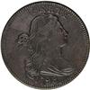 Image 1 : 1798 1C First Hair Style AU50--Environmental Damage--N 1798[1C] First Hair Style. S-164, B-20, Low R