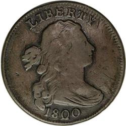 1800 1C S-211, B-13, Low R.3--Damaged--NCS. Fine Detai 1800[1C] S-211, B-13, Low R.3--Damaged--NCS. 