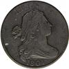 Image 1 : 1801 1C 3 Errors VF20--Obverse Scratched--NCS. VF Deta 1801[1C] 3 Errors. S-219, B-11, Low R.2--Obve