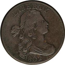 1802 1C S-226, B-2, R.3. VF25 NGC. Fine 15 EAC. The ob 1802[1C] S-226, B-2, R.3. VF25 NGC. Fine 15 E