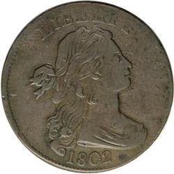 1802 1C S-229, B-6, Low R.3. VF35 NGC. VF25 EAC. Attra 1802[1C] S-229, B-6, Low R.3. VF35 NGC. VF25 