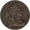 Image 1 : 1802 1C S-232, B-12, R.1. AU50 NGC. VF35 EAC. A sharpl 1802[1C] S-232, B-12, R.1. AU50 NGC. VF35 EAC