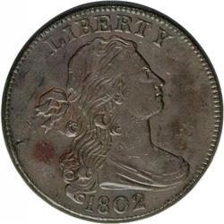 1802 1C S-233, B-13, R.2--Improperly Cleaned--NCS. AU 1802[1C] S-233, B-13, R.2--Improperly Cleaned-