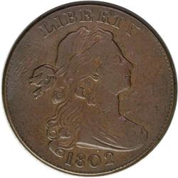 1802 1C S-237, B-10, R.2. XF40 NGC. VF20 EAC. This is 1802[1C] S-237, B-10, R.2. XF40 NGC. VF20 EAC.