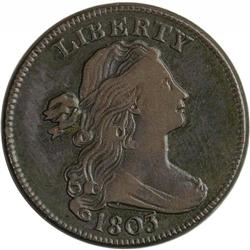 1803 1C Small Date, Small Fraction VF20--Improperly Cl 1803[1C] Small Date, Small Fraction. S-253, B