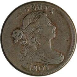 1803 1C Small Date, Small Fraction VF25 NGC. S-256. B- 1803[1C] Small Date, Small Fraction. S-256, B