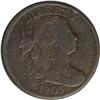 Image 1 : 1803 1C Small Date, Large Fraction Fine 12 NGC. S-258. 1803[1C] Small Date, Large Fraction. S-258, B