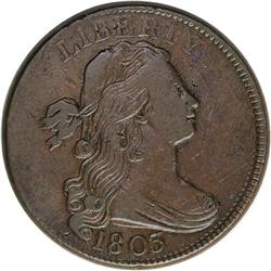 1803 1C Small Date, Small Fraction VF35 NGC. S-262. B- 1803[1C] Small Date, Small Fraction. S-262, B