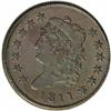 Image 1 : 1811 1C S-287, B-1, R.2. AU58 NGC. XF40 EAC. This appe 1811[1C] S-287, B-1, R.2. AU58 NGC. XF40 EAC.