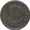 Image 2 : 1814 1C Plain 4 AU55 NGC. S-295, R.1. Die State IV. Th 1814[1C] Plain 4. S-295, B-2, R.1. AU55 NGC. 