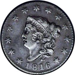 1816 1C --Environmental Damage--NCS. AU Details. One of 1816[1C] N-7, R.1--Environmental Damage--NCS