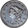 Image 1 : 1816 1C AU58 NGC. N-9, Low R.3. This intermediate die 1816[1C] N-9, Low R.3. AU58 NGC. XF45 EAC.