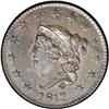 Image 1 : 1817 1C 13 Stars. N-2, R.3. AU55 NGC. VF35 EAC. An ea 1817[1C] 13 Stars. N-2, R.3. AU55 NGC. VF35 EA