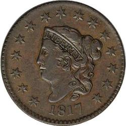 1817 1C 15 Stars. N-16, R.1. XF45 NGC. XF40 EAC. The l 1817[1C] 15 Stars. N-16, R.1. XF45 NGC. XF40 