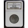Image 3 : 1818 1C N-1, R.2. MS61 Brown NGC. AU50 EAC. An earlier 1818[1C] N-1, R.2. MS61 Brown NGC. AU50 EAC.