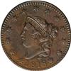 Image 1 : 1818 1C N-3, R.3. AU58 NGC. XF40 EAC. An early die sta 1818[1C] N-3, R.3. AU58 NGC. XF40 EAC.