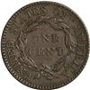 Image 2 : 1818 1C N-4, R.4. XF40 NGC. VF30 EAC. Graded VF30 by Bi 1818[1C]N-4, R.4. XF40 NGC. VF30 EAC.