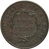 Image 2 : 1822 1C AU53 NGC. N-7, High R.3. A fine die crack exte 1822[1C] N-7, High R.3. AU53 NGC. VF35 EAC.