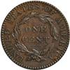 Image 2 : 1822 1C AU55 NGC. N-8, R.4. The same obverse is used a 1822[1C] N-8, R.4. AU55 NGC. VF30 EAC.