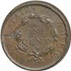 Image 2 : 1823 1C Copper Restrike MS64 Red and Brown NGC. N-3, M 1823[1C] Copper Restrike MS64 Brown NGC. MS61