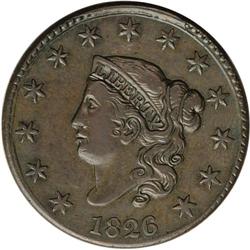 1826 1C --Improperly Cleaned--NCS. AU Details. N-6, Lat 1826[1C] N-6, R.2--Improperly Cleaned--NCS. 