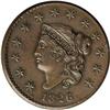 Image 1 : 1826 1C MS61 Brown NGC. N-9, Late Die State, R.3. A re 1826[1C] N-9, R.3. MS61 Brown NGC. AU50 EAC.