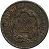 Image 2 : 1827 1C AU58 NGC. N-6, Late Die State, R.3. A light cr 1827[1C] N-6, R.3. AU58 NGC. XF40 EAC.