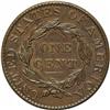 Image 2 : 1828 1C Large Narrow Date AU58 NGC. N-2, R.2. NDS A, p 1828[1C] Large Narrow Date. N-2, R.2. AU58 NG