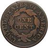 Image 2 : 1828 1C Large Narrow Date--Improperly Cleaned--NCS. Go 1828[1C] Large Narrow Date. N-8, R.3--Imprope