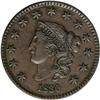 Image 1 : 1830 1C Large Letters AU53 NGC. N-2, R.2. No radial di 1830[1C] Large Letters. N-2, R.2. AU53 NGC.