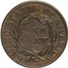 Image 2 : 1830 1C Large Letters AU58 NGC. N-5, R.3. A scarcer va 1830[1C] Large Letters. N-5, R.3. AU58 NGC. X
