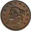 Image 1 : 1831 1C Large Letters MS61 Brown NGC. N-6, R.1. Strike 1831[1C] Large Letters. N-6, R.1. MS61 Brown 