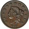 Image 1 : 1831 1C Large Letters AU53 NGC. N-8, R.3. Intermediate 1831[1C] Large Letters. N-8, R.3. AU53 NGC. X
