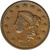 Image 1 : 1831 1C Large Letters AU58 NGC. N-10, R.3. Early Die S 1831[1C] Large Letters. N-10, R.3. AU58 NGC. 