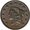 Image 1 : 1832 1C Medium Letters AU58 NGC. N-1, R.2. Very close 1832[1C] Medium Letters. N-1, R.2. AU58 NGC. A