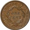 Image 2 : 1833 1C AU58 Red and Brown NGC. N-2, R.2. Curved even 1833[1C] N-2, R.2. AU58 Brown NGC. XF40 EAC.