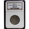 Image 1 : 1833 1C N-5, R.1. MS61 Brown NGC. VF30 EAC. A middle d 1833[1C] N-5, R.1. MS61 Brown NGC. VF30 EAC.