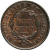 Image 2 : 1833 1C MS62 NGC. N-6, R.1. Chocolate with faded mint 1833[1C] N-6, R.1. MS62 NGC. MS60+ EAC.