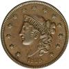 Image 1 : 1835 1C Head of 1836 AU50 NGC. N-7, R.1. Early Die Sta 1835[1C] Head of 1836. N-7, R.1. MS62 Brown N
